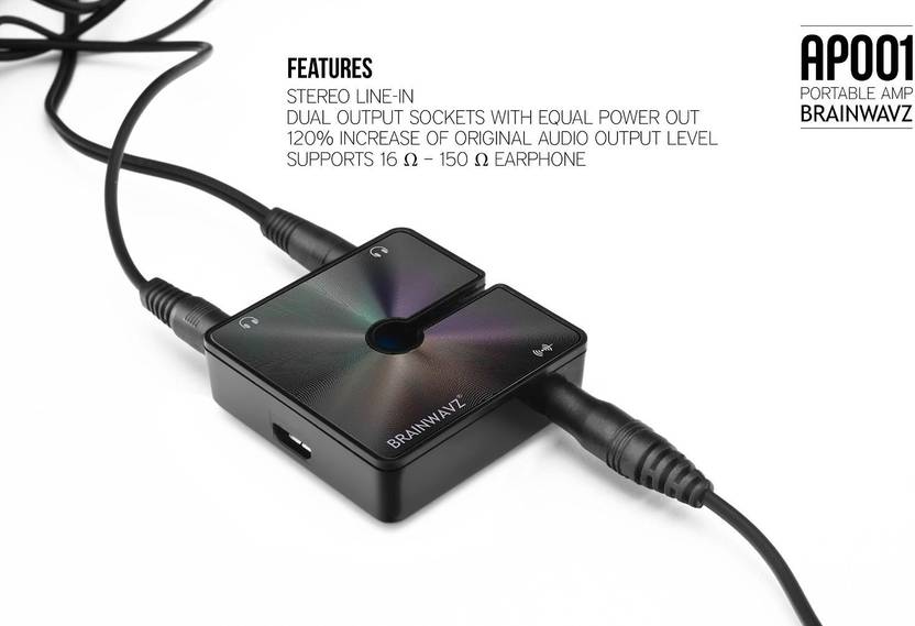 Brainwavz AP001 Portable Headphone Amplifier Price in India Buy Brainwavz AP001 Portable
