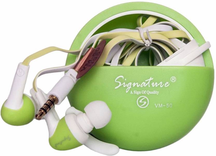 Signature SIGN VM50 STEREO DYNAMIC HANDFREE Wired Headphones