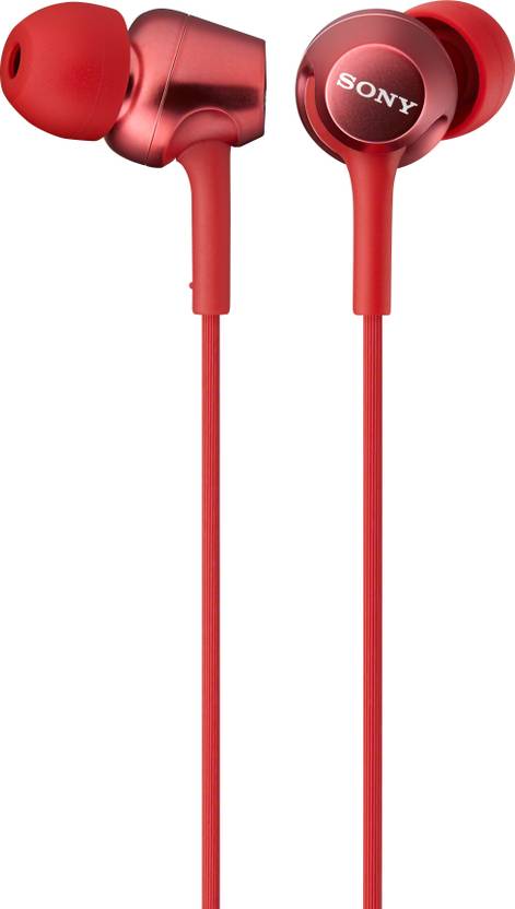 Sony MDR-EX250AP/R Wired Headset (Red) 