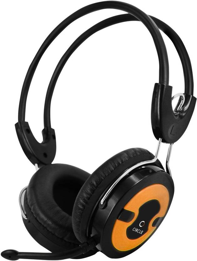 Circle Concerto Live 203 Orange Wired Headset (Orange) 