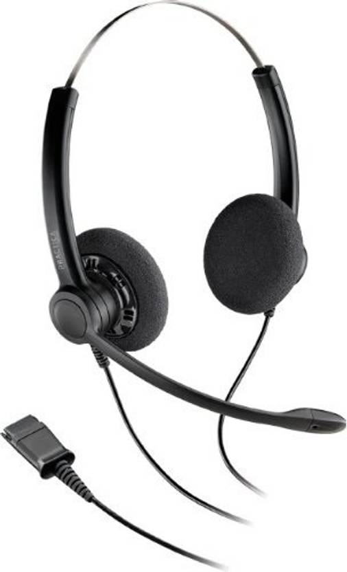 Plantronics SP12 QD With USB Adapter Headset with Mic Price in India