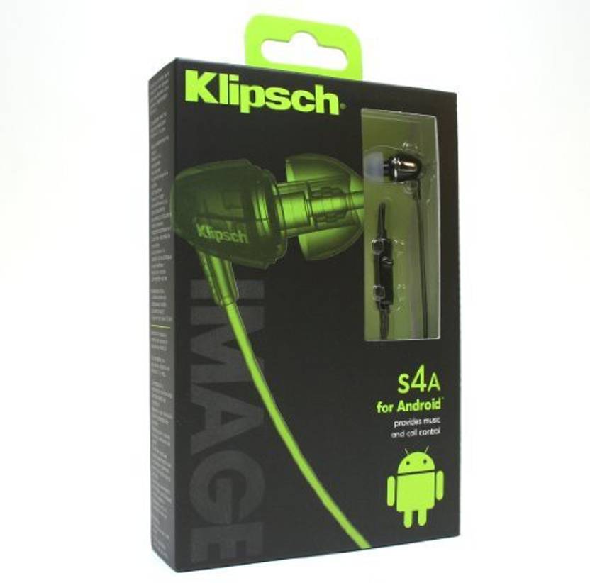 Klipsch Image S4a black Wired Headset With Mic