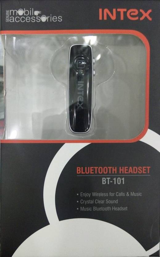 Intex BT-101 Wireless Bluetooth Headset With Mic