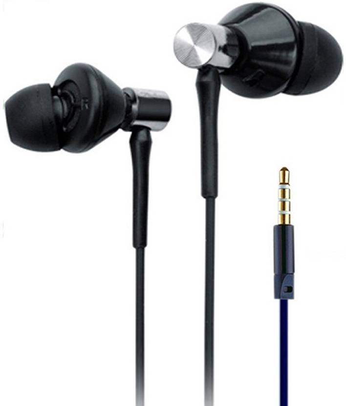 Foncase Ub-1085 Redmi3s Wired Headset (Black) 