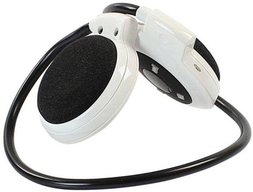 Aomax Mini 503 Stereo Dynamic Wireless bluetooth Headphones (White, On the Ear) 