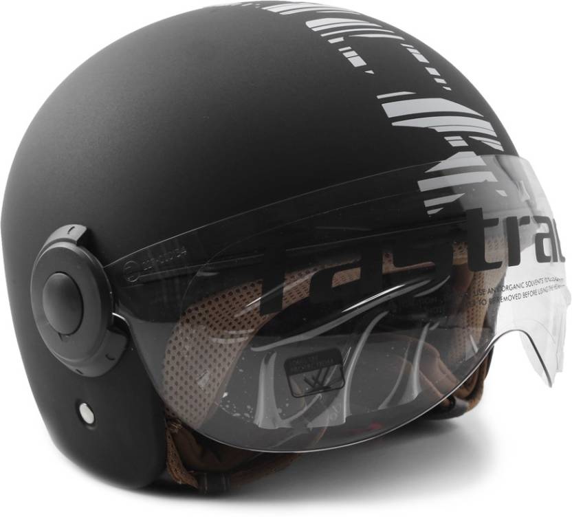 Fastrack Half Face with Visor Motorsports Helmet - Buy Fastrack Half ...