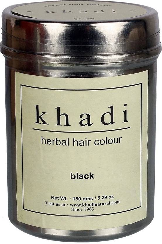 KHADI NATURAL Herbal Hair Color - Black - Price in India, Buy KHADI