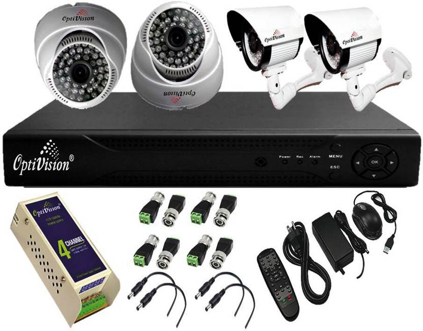 Optivision CCTV Combo Kit Security Camera Price in India Buy