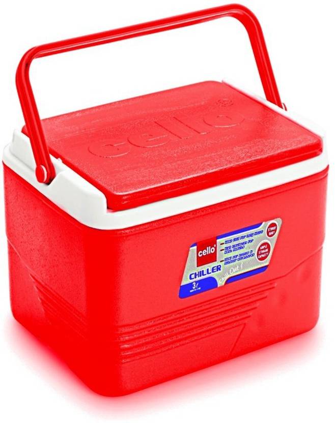 cello Plastic Cello Chiller 3ltr Red Ice Bucket Price in India Buy