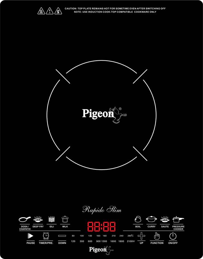 Pigeon Rapido Slim Induction Cooktop Buy Pigeon Rapido Slim Induction