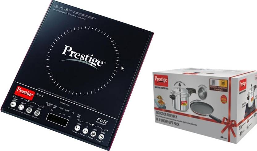 Prestige Pic 3 0v2 With Bundle Pack 5 Liter Cooker 280 Mm Tawa