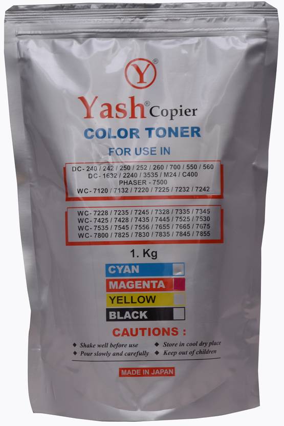 Yash Copier Color Magenta Ink Toner Yash Copier