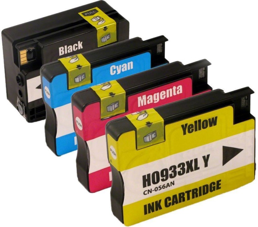 HP 932XL 933XL Ink for HP OfficeJet 6600 6700 7610 Black Cyan Magenta Yellow