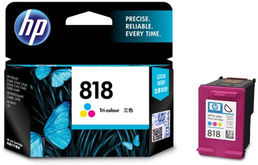 HP 818 Cartridge TriColor Ink Cartridge HP
