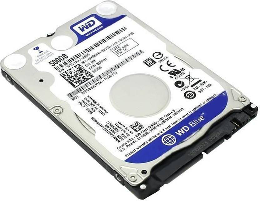 WD 500 GB Laptop Internal Hard Disk Drive (HDD) (WD5000LPCX) WD