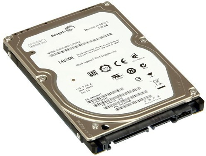 Seagate Momentus 500 GB Laptop Silver SATA Internal Hard Disk Drive (HDD) (ST500LM012)(Interface: SATA, Form Factor: 2.5 Inch)