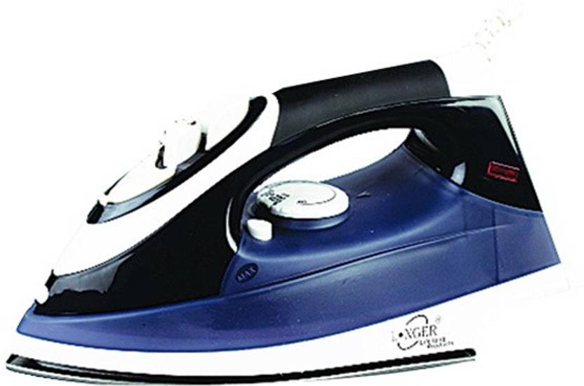Longer Jewel Steam Iron (Black) 