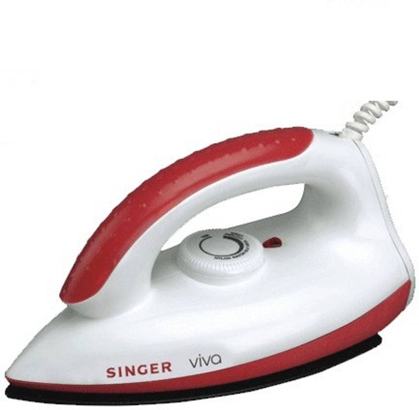 Singer Viva SDI100VBT Dry Iron (White & Red) 