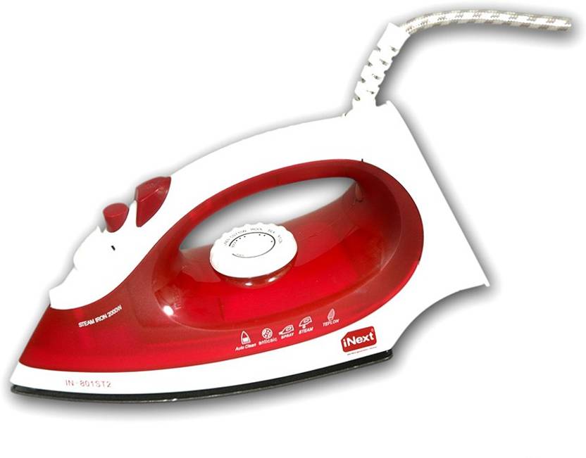 Inext IN-701ST1 1200 W Steam Iron (Red)