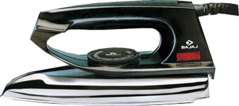 Bajaj New L/W 750 W Dry Iron (Black)