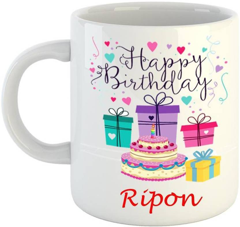 Dream  Happy Birthday Ripon Ceramic Coffee Mug Price in India Buy