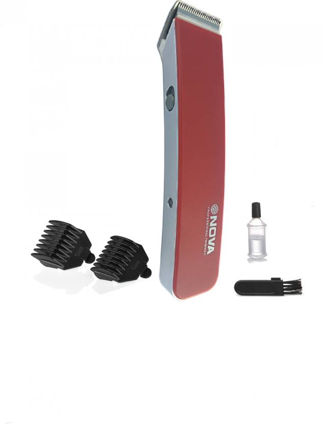 NOVA NS 216 Red Super Perfect Runtime 45 min Trimmer for Men Price in