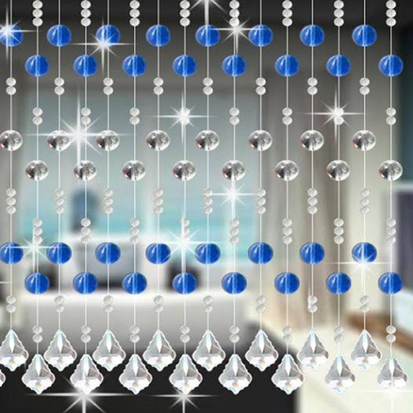 Dolly Home Decors 182 Cm 6 Ft Pvc Window Door Curtain Pack Of