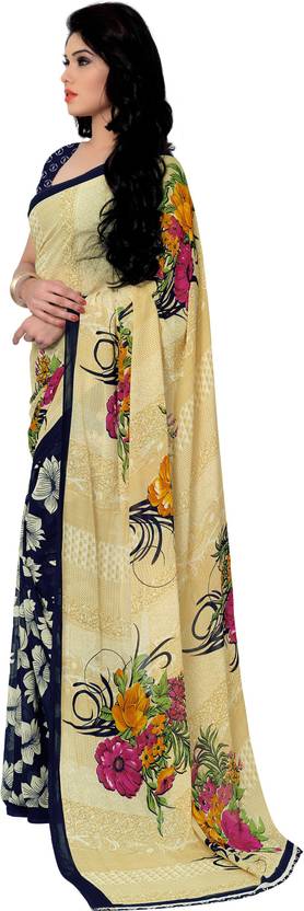 Anand Sarees Printed Daily Wear Georgette Saree