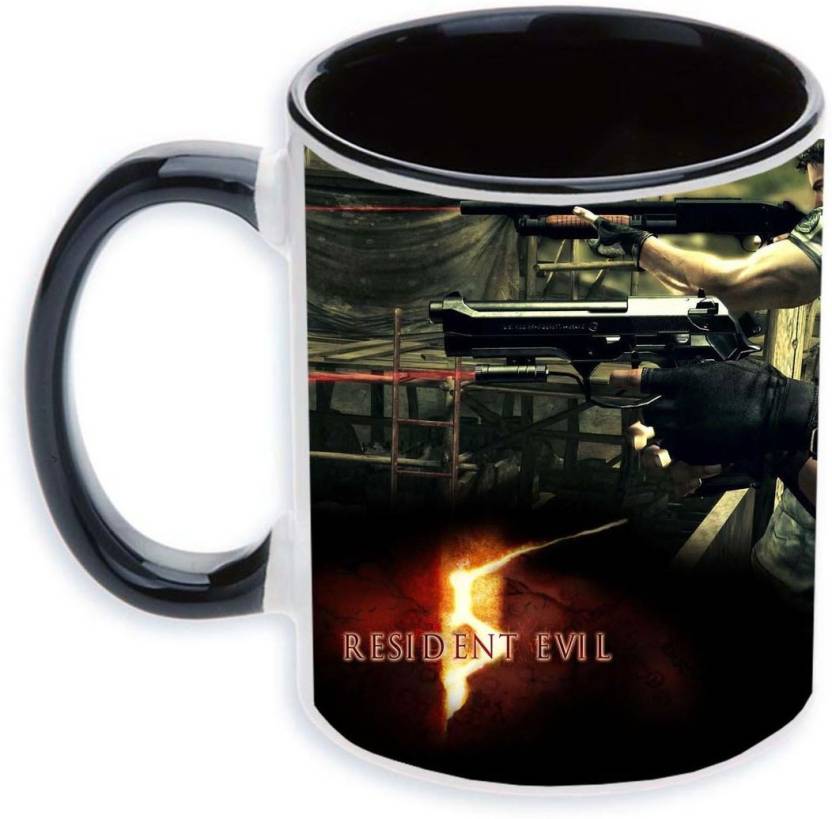 Muggies Magic Resident Evil 5 Design G498 Ceramic Coffee Mug Price in ...