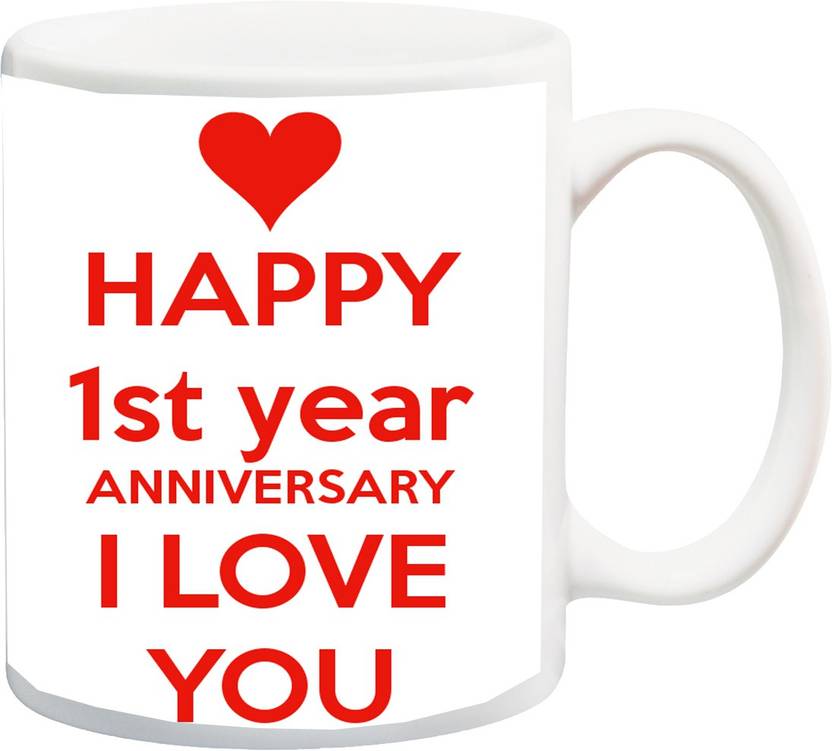 me you happy 1st year anniversary i love you gift for husband wife