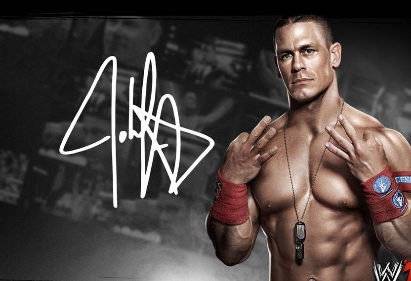 Wwe John Cena On Fine Art Paper Hd Quality Wallpaper Poster Fine