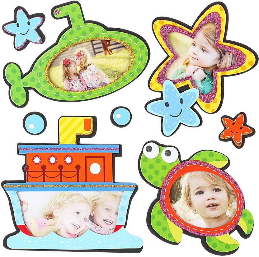 Shrih Um Kids Room Photo Frame Wall Decor Foam Sticker In Shrih Um Kids Room Photo Frame Wall Decor Foam Sticker Pack Of 1