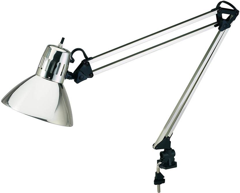 V Light Architect Style Cfl Swing Arm Task Lamp With Non Skid