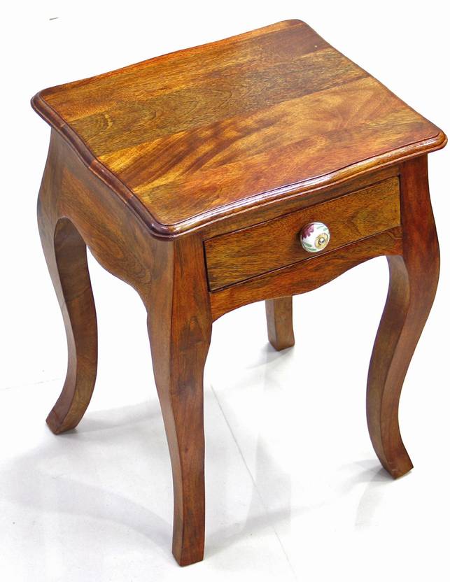 Timbertaste Lopaz Solid Wood Side Table In India Timbertaste Lopaz Solid Wood Side Table