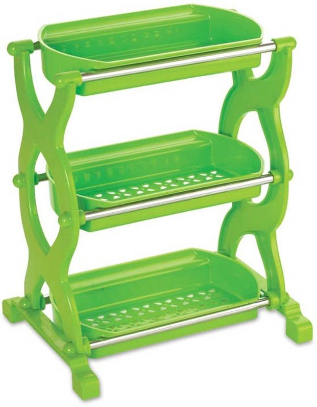 Vmore 3 Layer Fruits Vegetable Storage Shelf Plastic Kitchen Rack Vmore 3 Layer Fruits Vegetable Storage Shelf Plastic Kitchen Rack