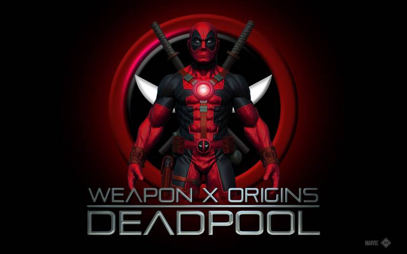 Comics Deadpool Merc With A Mouth Fine Art Paper Print