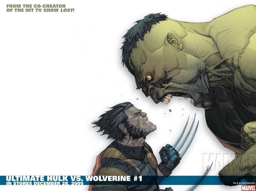 Comics Hulk Vs Wolverine Wolverine Hulk Hd Wallpaper