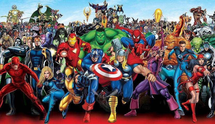 Marvel Doctor Doom Flash Cyclops Invisible Woman Wolverine