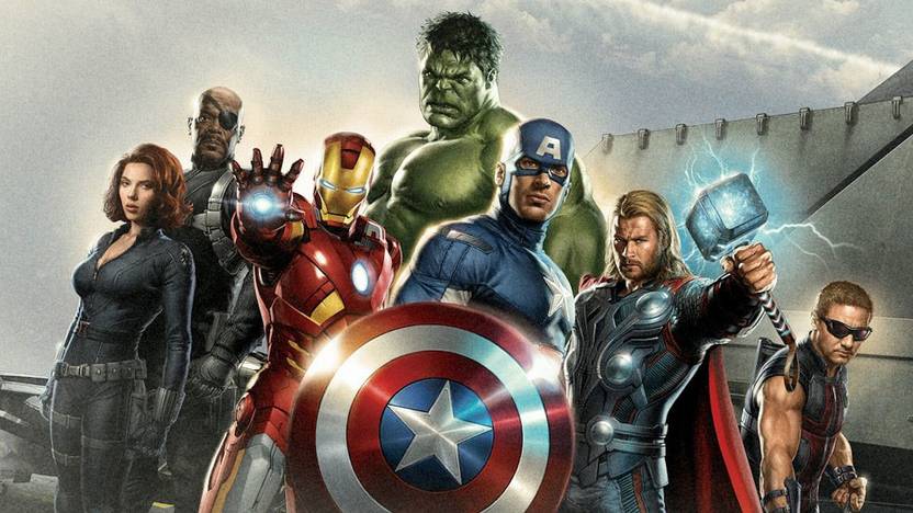 Comics Avengers The Avengers Black Widow Nick Fury Iron Man