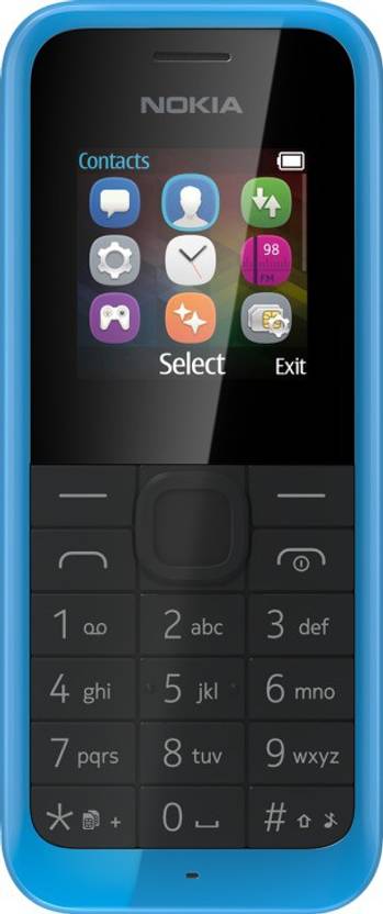 Nokia 105 DS (Cyan) 