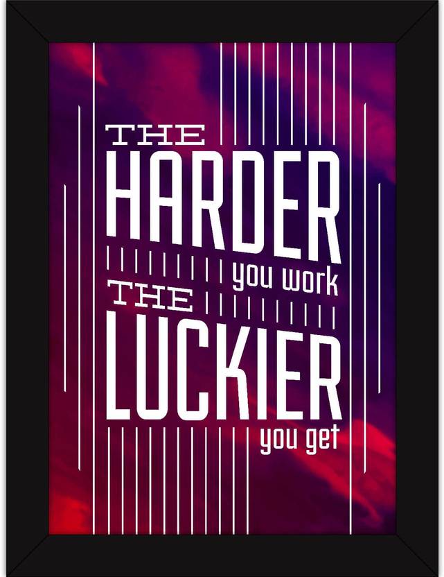Motivational Posters With Frames For Office Desk And Room Decor