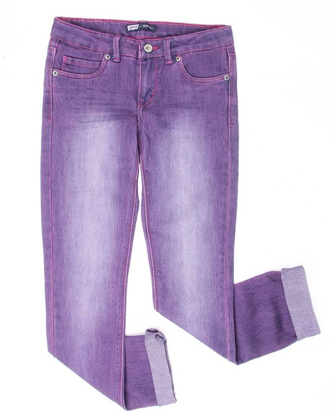 LEVI'S Regular Girls Purple Jeans - Buy LEVI'S Regular Girls Purple Jeans  Online at Best Prices in India 