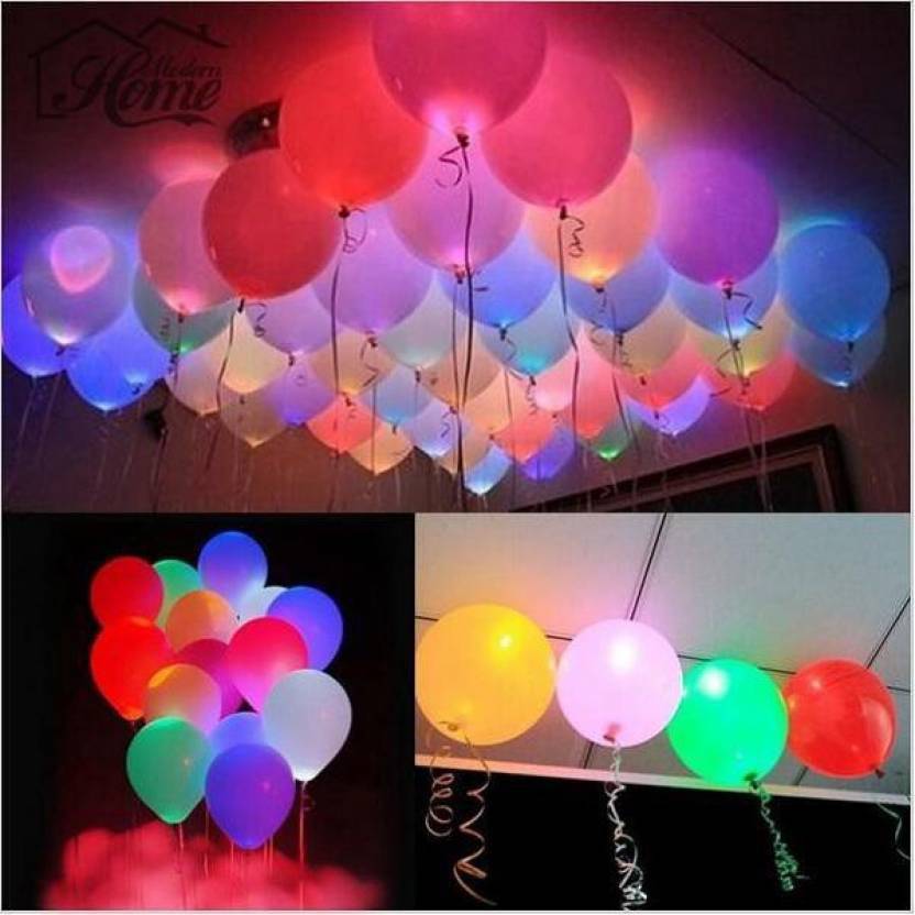 SR Gifts Printed LED Balloon Balloon
