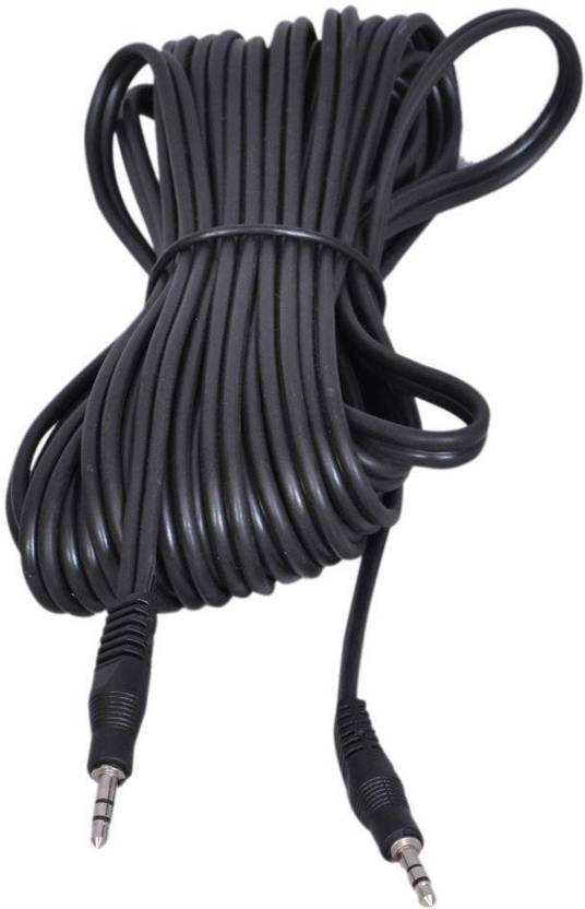VARDHMAN AUX Cable 10 m 10 Meter Stereo AUX Audio Cable VARDHMAN