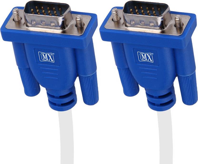 MX Vga Cable 15 Pin Male With Ferrite Core for Connecting Laptop PC to
