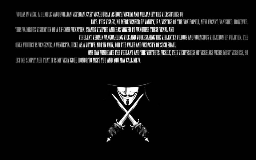 Movie V For Vendetta 2 On Fine Art Paper Hd Quality