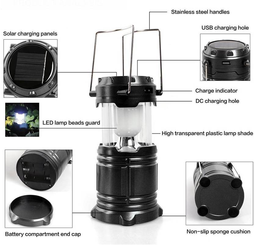 Shadowfax Solar Lamp with Torch & Power Bank Solar Light Set