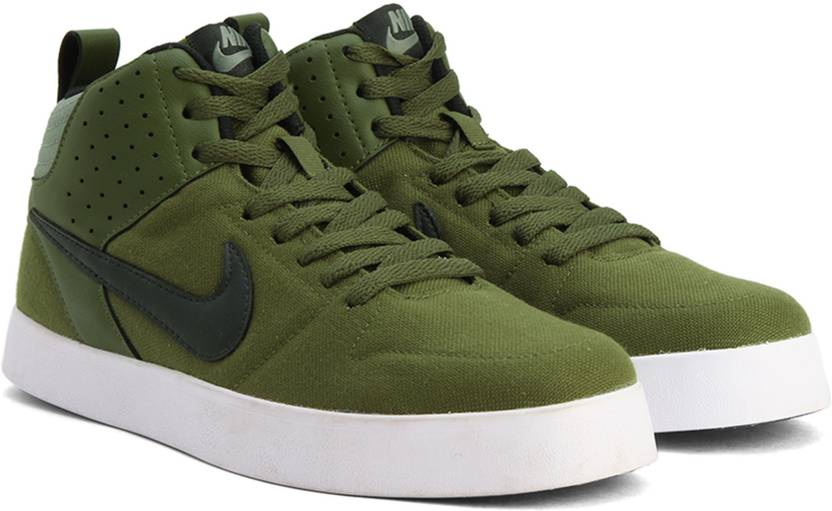 nike liteforce iii mid grey sneakers