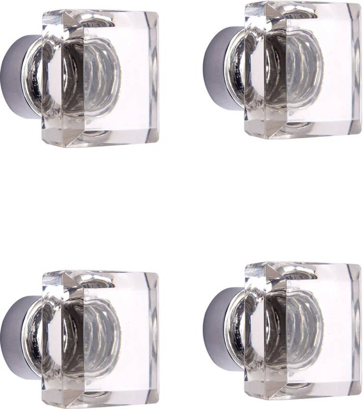 Hobs Square Clear Gl Chrome Plated Cabinet Drawers Wardrobe Hobs Square Clear Gl Chrome Plated Cabinet Drawers Wardrobe Kitchen Pull Handle