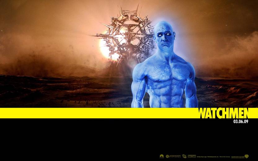 Movie Watchmen Dr Manhattan Doctor Manhattan Greg Plitt Hd Wallpaper